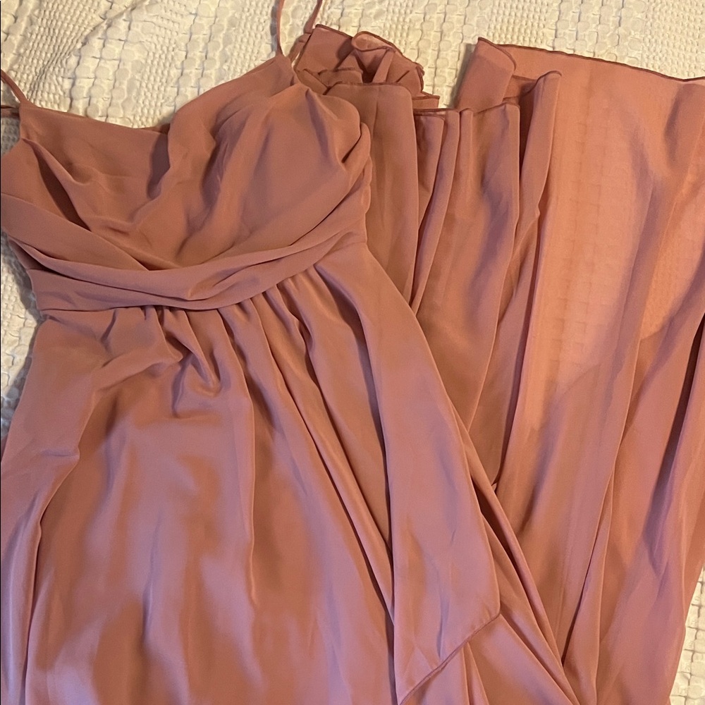 Strapless Blush Pink Dress